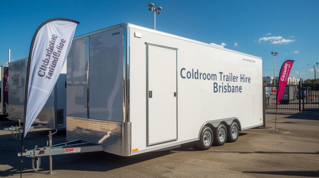 Mobile Coldroom Trailer Hire Brisbane